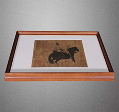 长春市书画装裱配框服务案例